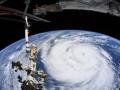 Астронавт «подивився» в «око» урагану Іда з космосу