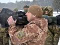 На Чернігівщині військові вчаться стріляти з протитанкових ракетних комплексів NLAW
