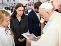 Папа Франциск зустрівся з дружинами захисників «Азовсталі»