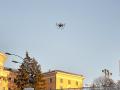Возле почтамта на Майдане летает камера МВД