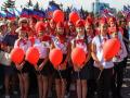 В "ДНР" детей согнали на площадь в советской форме 