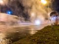 В Киеве прорвало трубы с горячей водой