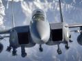 Американский истребитель F-15 рухнул в Северное море