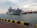 В порт Одессы сегодня зашел турецкий десантный корабль Bayraktar