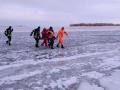 В Черкассах под лед провалились два парня, один погиб