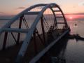 Россия начала установку второй арки Керченского моста