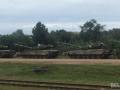 Военные России на учениях утопили танк