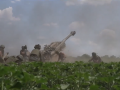 Українські воїни показали американські гаубиці М777 в дії