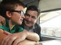 Саакашвили: Задержали в аэропорту моего 11-летнего сына