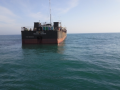 В Керченском проливе судовладелец бросил корабль Moryak с моряками
