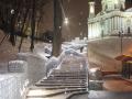 Київ засипало першим снігом