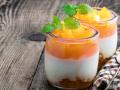 Молочне желе з персиками: рецепт простого десерту без випікання