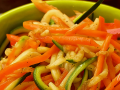 Салат із моркви та кабачків по-корейськи: швидкий рецепт
