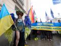 "Гомофобія - це Росія". Як проходив ЛГБТ-прайд у Києві