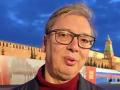 Вучич у Москві запевнив, що Сербія "залишиться на європейському шляху"