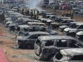 На авиашоу в Индии сгорели почти 300 авто 