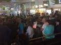 В аэропорту Киев застряли тысячи туристов