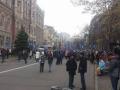 Около тысячи человек протестуют под зданием НБУ в Киеве