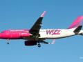 В самолет Wizz Air попала молния