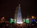 В центре Киева Новый год встретили 15 тысяч человек