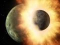 Древний удар, который сформировал Луну, был, вероятно, двойным 