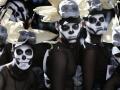 В Мексике прошел парад ко Дню мертвых