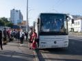 Водитель автобуса с детьми умер за рулем в Киеве