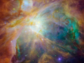 NASA показало радужный хаос в сердце туманности Ориона