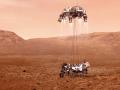 NASA показало захватывающее видео приземления марсохода на "красную планету"