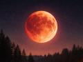 Кривавий Місяць вже близько: коли і де спостерігати магічне затемнення, яке триватиме майже 6 годин