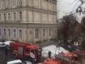Во Львове загорелась крыша областной клинической больницы