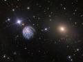 Телескоп Хаббл обнаружил деформированную гравитацией галактику 