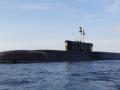 В России показали испытания нового подводного ракетоносца