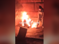Снимали горящего бездомного и ничего не делали: в Днепре полиция ищет авторов жуткого видео