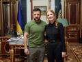 Голівудська акторка Джессіка Честейн відвідала Київ, Ірпінь та зустрілася із Зеленським