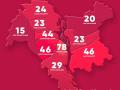 COVID-19 в Киеве: Обновленные данные о заболевших в каждом районе города 