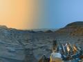 Ранок і день на Марсі – марсохід Curiosity зробив нові фото планети