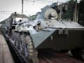 Россия перебрасывает в Беларусь эшелоны военной техники