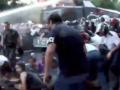 Полиция водометами разогнала митинг в центре Еревана