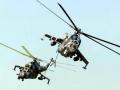 В Украину из Либерии вернулись три боевых вертолета