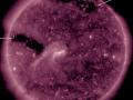 Ученые зафиксировали появление корональных дыр на Солнце