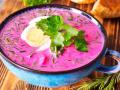 Буряковий суп "Ботвина": рецепт яскравої страви