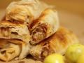 Рулети з лаваша з яблуками: дуже простий рецепт