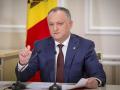 Додон готов в понедельник распустить парламент Молдовы
