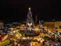 Рождественское чудо: в Дортмунде установили самую высокую новогоднюю елку