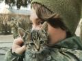 Коти на фронті: історії військових