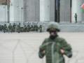 Центр Минска перекрыли белорусские силовики 