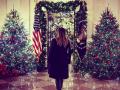 Праздник к нам приходит: Мелания Трамп украсила Белый дом к Рождеству