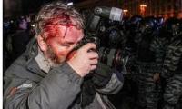 Уже 136 журналистов пострадало в Украине за время протестов