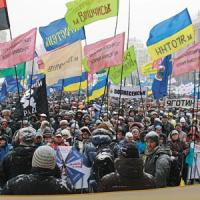 Украина заняла 22-ю позицию в рейтинге протестных стран